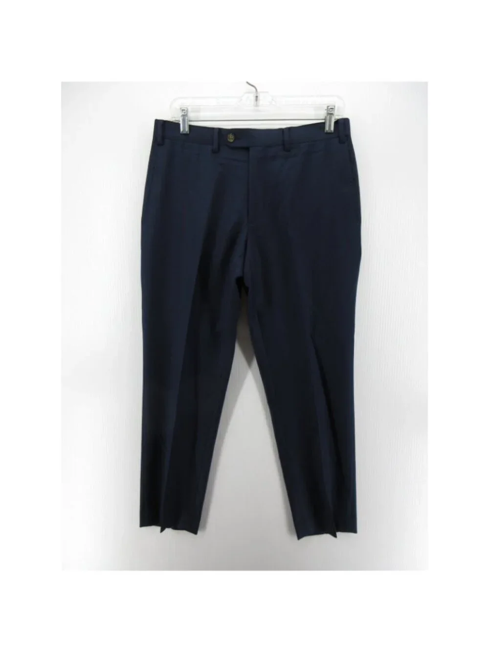 Indochino Suit 36 S Navy Wool Custom Tailored Solid 31X28 Lined Preppy